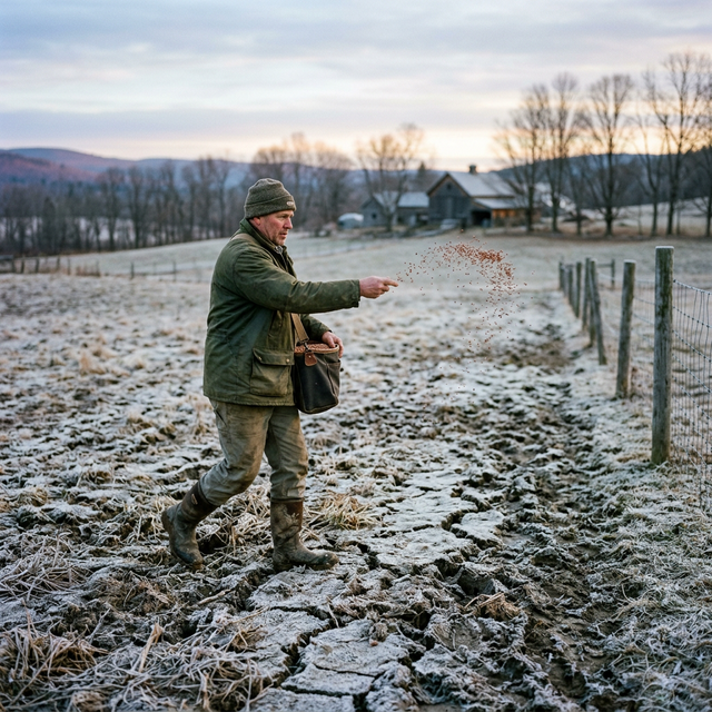 Frost Seeding Legumes into Pastures: When, How, and Which Varieties Work Best
